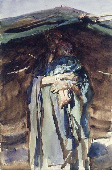 Bedouin Mother, John Singer Sargent